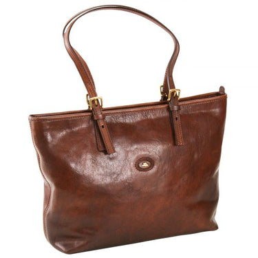 The Bridge 04903501 Damen Henkeltaschen 32x27x10 cm (B x H x T), Braun (14 14) im Sale